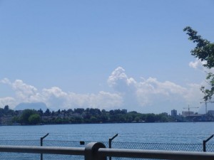 Bodensee bei schönsten Wetter